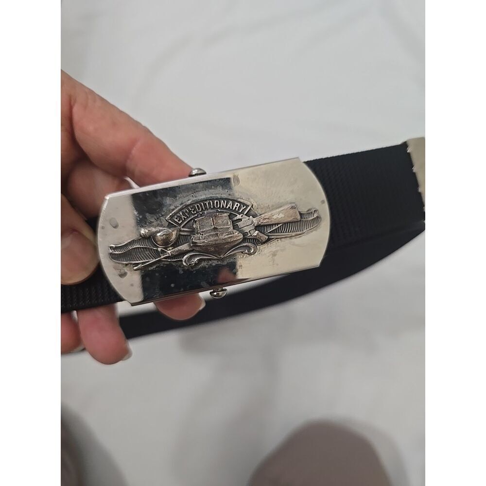 GENUINE U.S. NAVY BELT BUCKLE: SPECIAL WARFARE‎ COMBATANT CRAFT CREWMAN SWCC